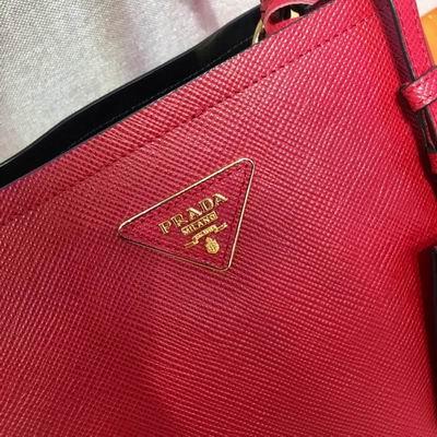 Replica Prada Bags Panier Saffiano 1BA212 22x23x13cm ap 12