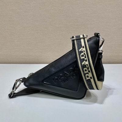 Replica Prada Bags Triangle Saffiano 2VH155 28x18x11cm ap 08