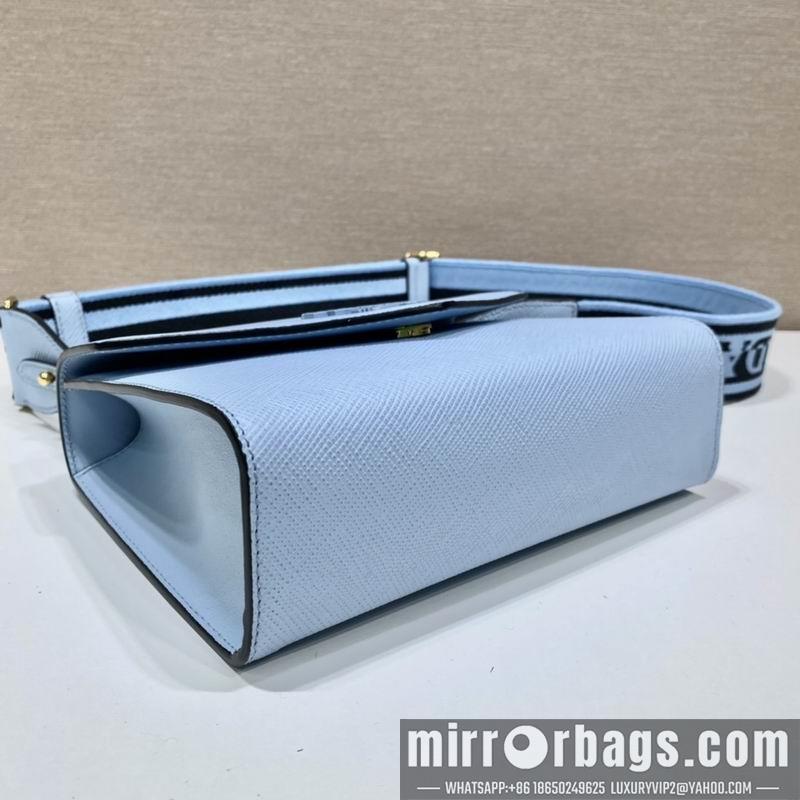 Replica Prada Bags Saffiano Monochrome 1BD317 21x14x6 ap 15