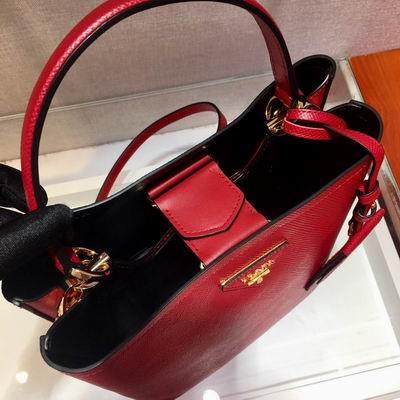 Replica Prada Bags Panier Saffiano 1BA212 22x23x13cm ap 12
