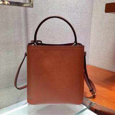 Replica Prada Bags Panier Saffiano 1BA212 22x23x13cm ap 12