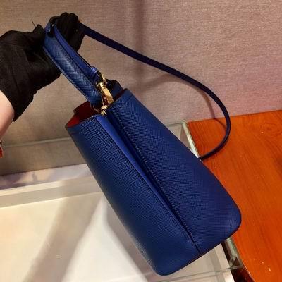 Replica Prada Bags Panier Saffiano 1BA212 22x23x13cm ap 12