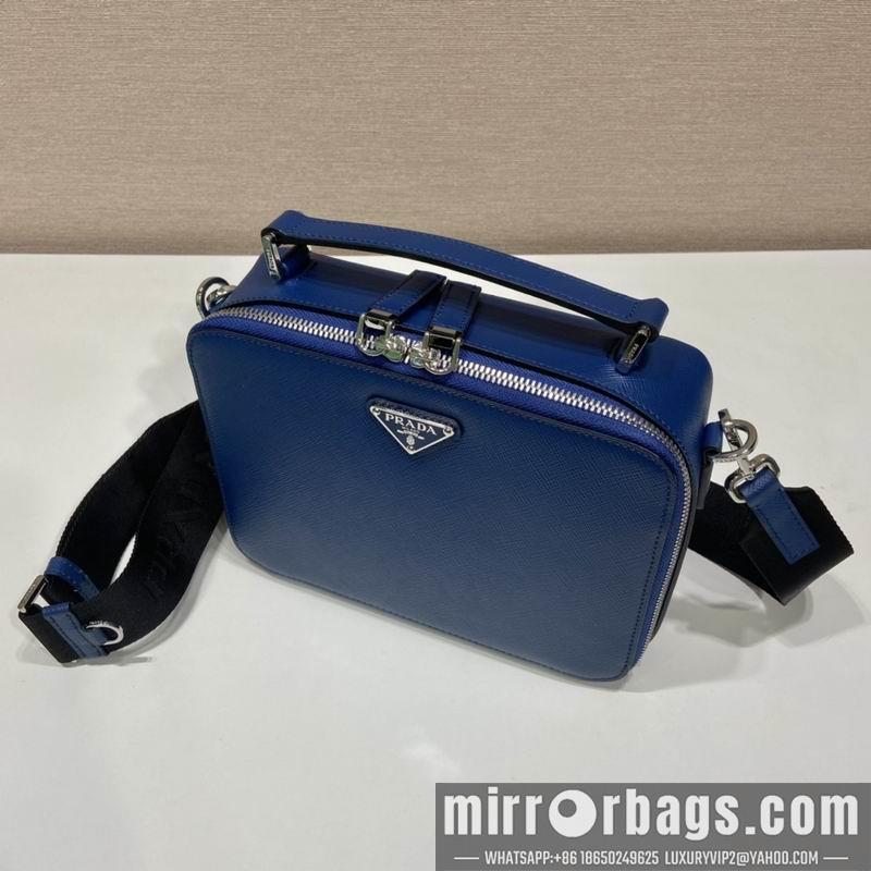 Replica Prada Bags Brique Saffiano 2VH069 22x16x6cm ap