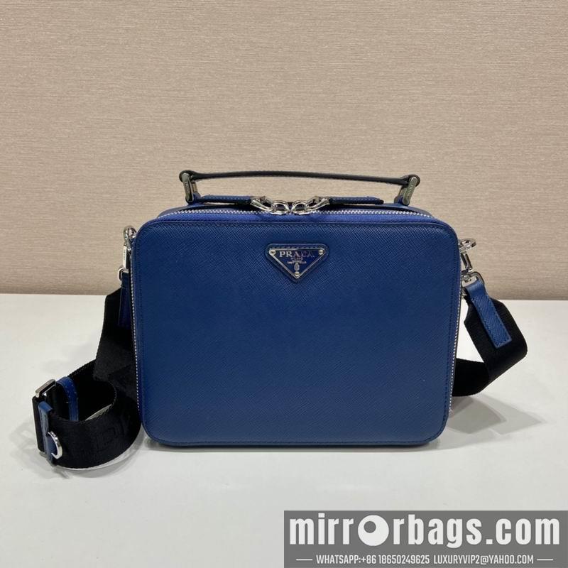Replica Prada Bags Brique Saffiano 2VH069 22x16x6cm ap
