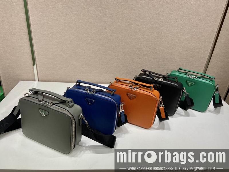 Replica Prada Bags Brique Saffiano 2VH069 22x16x6cm ap