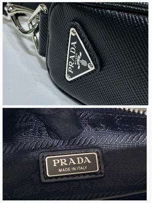 Replica Prada Bags Triangle Saffiano 2VH155 28x18x11cm ap 08