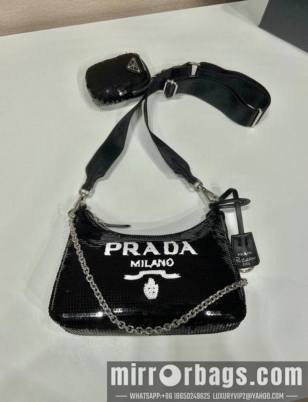 Replica Prada Bags Prada 1BH204刺绣23x11.8x6cm AP