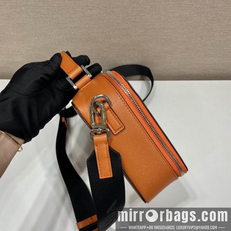 Replica Prada Bags Brique Saffiano 2VH069 22x16x6cm ap