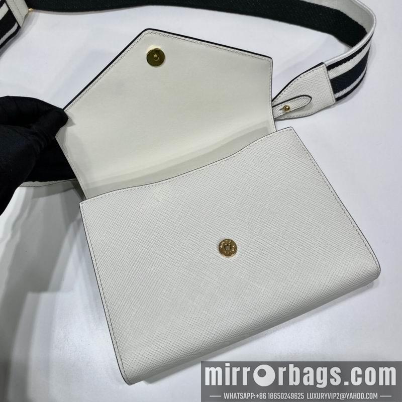 Replica Prada Bags Saffiano Monochrome 1BD317 21x14x6 ap 15