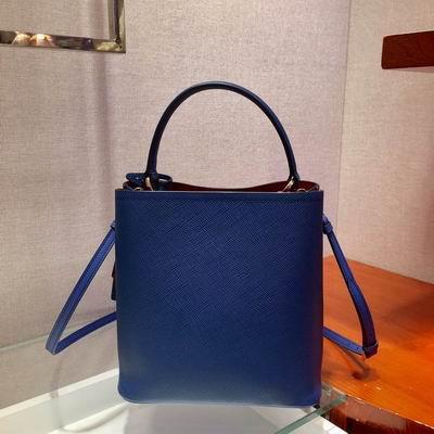 Replica Prada Bags Panier Saffiano 1BA212 22x23x13cm ap 12