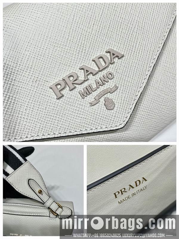 Replica Prada Bags Saffiano Monochrome 1BD317 21x14x6 ap 15