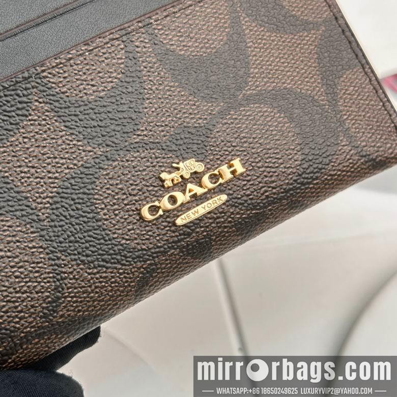 Replica Coach Bags 88208 10X8cm YG 3