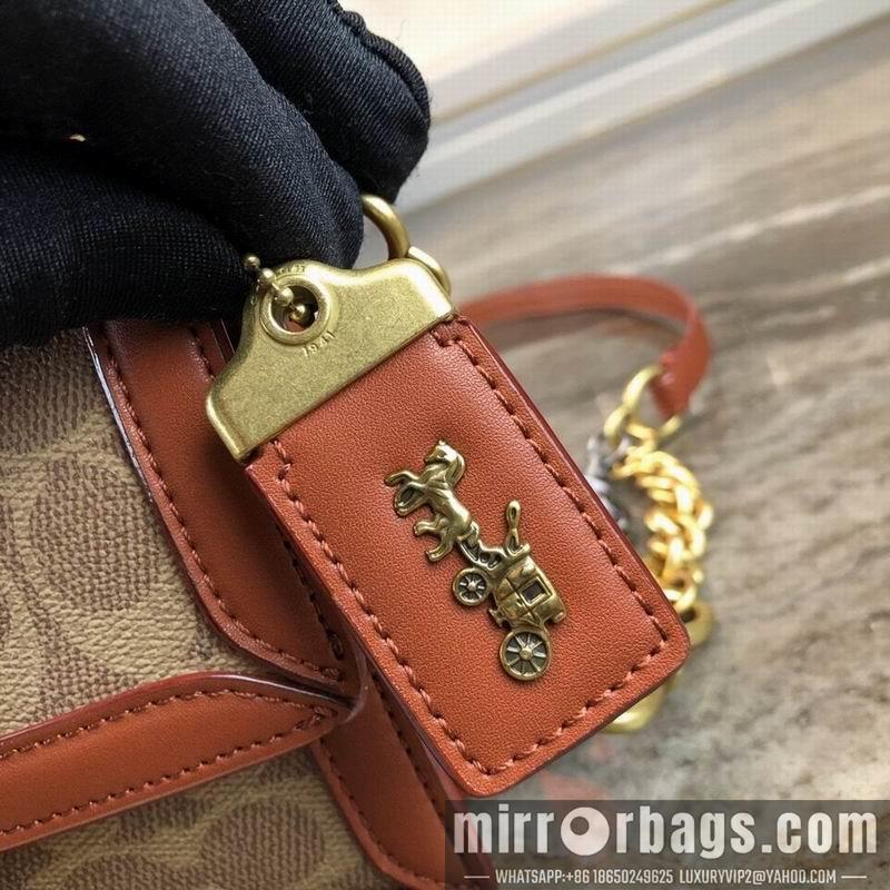 Replica Coach Bags TT61259 brown skin