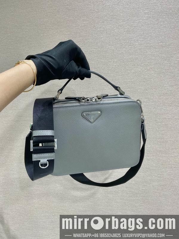 Replica Prada Bags Brique Saffiano 2VH069 22x16x6cm ap