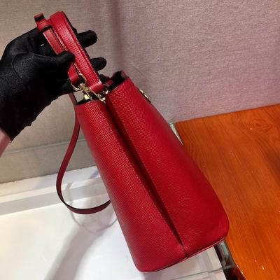 Replica Prada Bags Panier Saffiano 1BA212 22x23x13cm ap 12