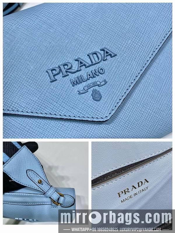 Replica Prada Bags Saffiano Monochrome 1BD317 21x14x6 ap 15