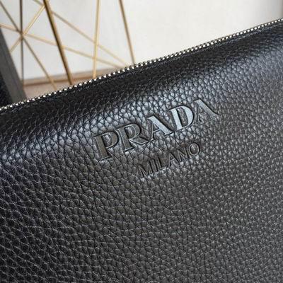Replica Prada Bags 0050 29x18cm ap Black Navy 20