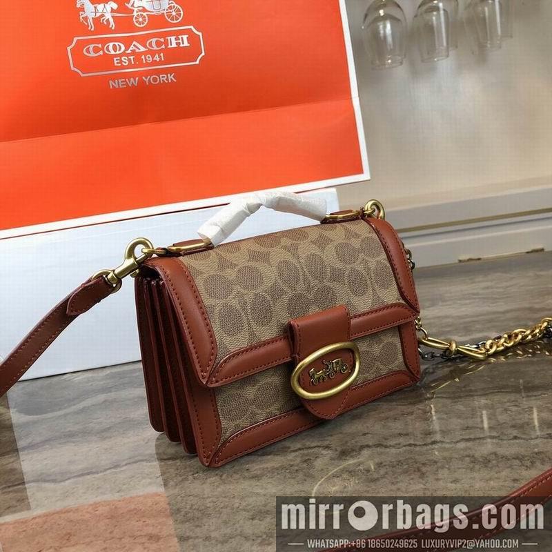 Replica Coach Bags TT61259 brown skin