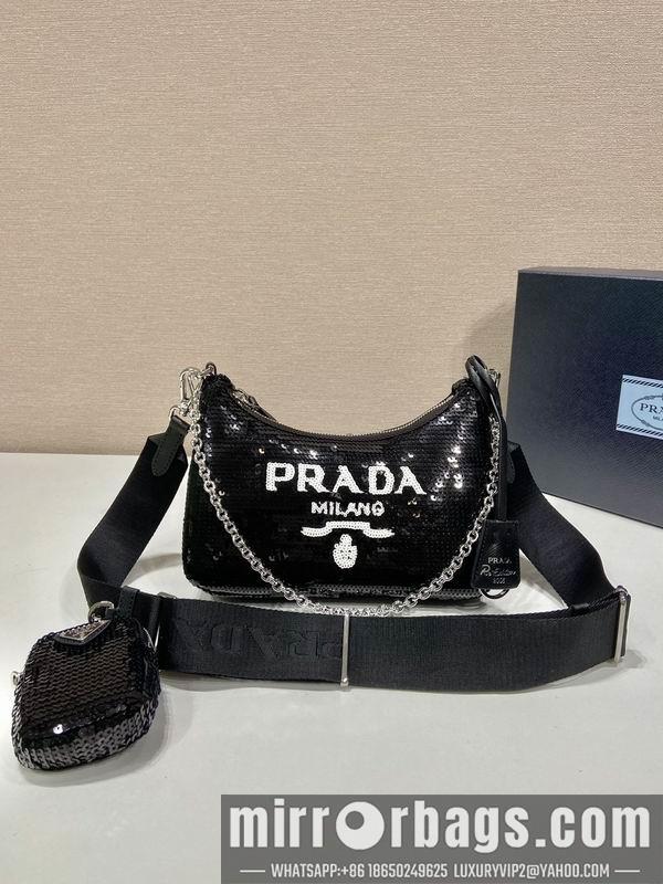 Replica Prada Bags Prada 1BH204刺绣23x11.8x6cm AP