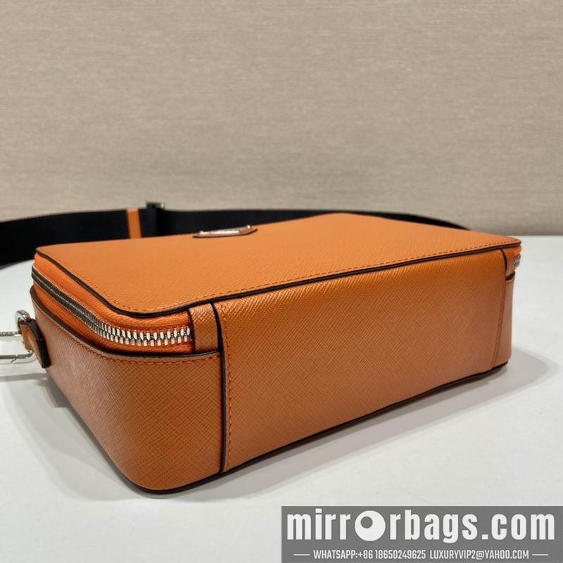 Replica Prada Bags Brique Saffiano 2VH069 22x16x6cm ap