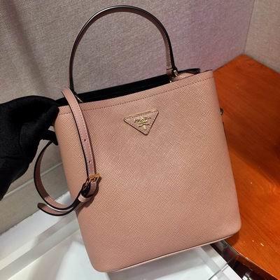 Replica Prada Bags Panier Saffiano 1BA212 22x23x13cm ap 12