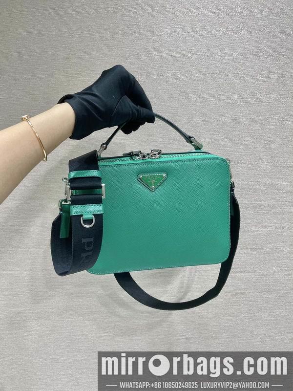 Replica Prada Bags Brique Saffiano 2VH069 22x16x6cm ap