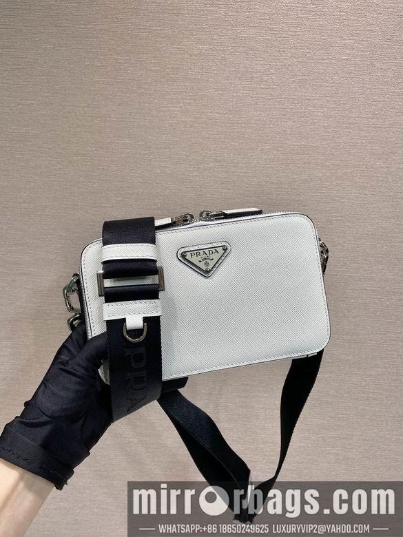 Replica Prada Bags Prada Brique 2VH173十字纹 19x11.5x3.5cm AP