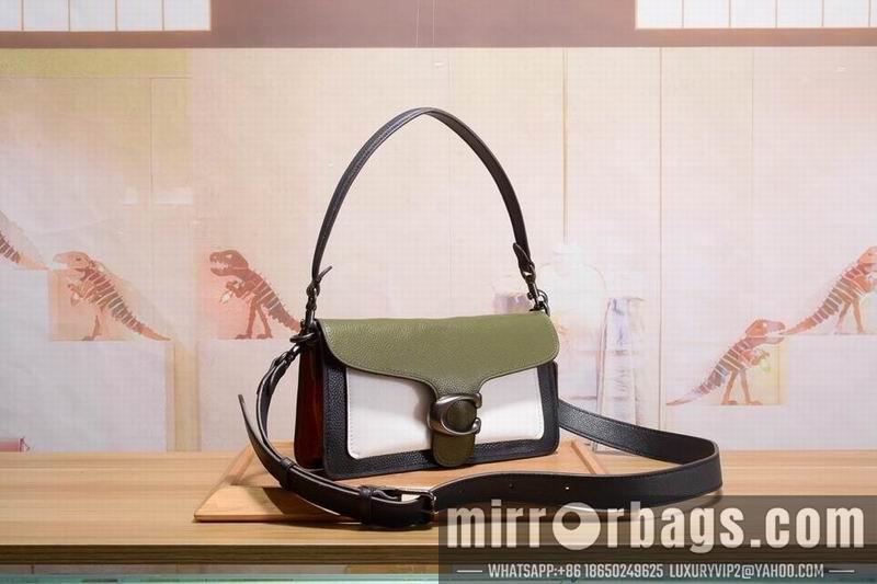 Replica Coach Bags （XXL）75799 white with green
