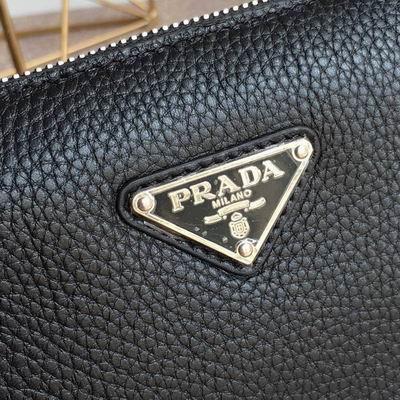 Replica Prada Bags 0050 29x18cm ap Black Navy 20