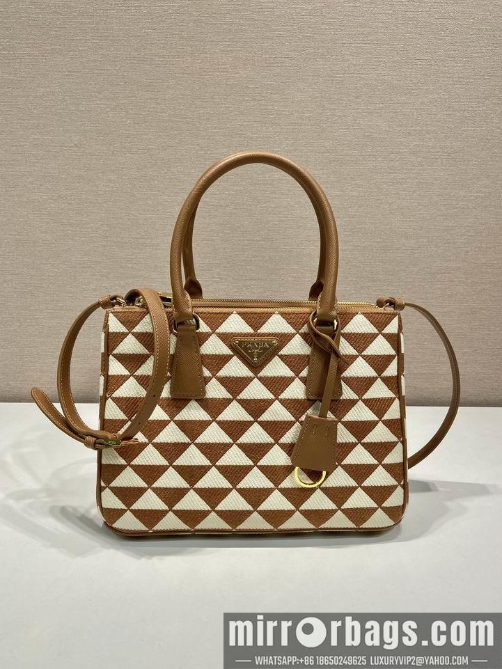 Replica Prada Bags Parda Saffiano 1BA863 28x20x12cm Ap