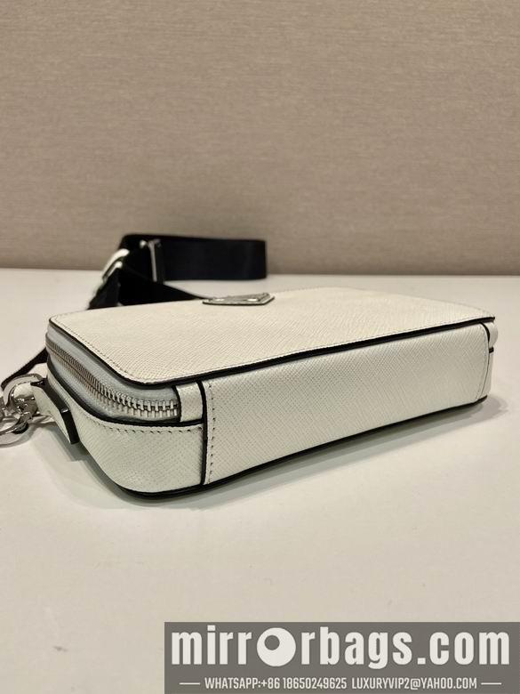Replica Prada Bags Prada Brique 2VH173十字纹 19x11.5x3.5cm AP