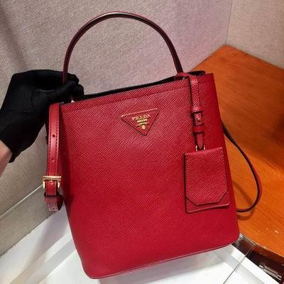 Replica Prada Bags Panier Saffiano 1BA212 22x23x13cm ap 12