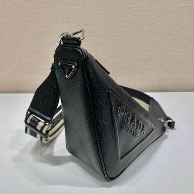 Replica Prada Bags Triangle Saffiano 2VH155 28x18x11cm ap 08