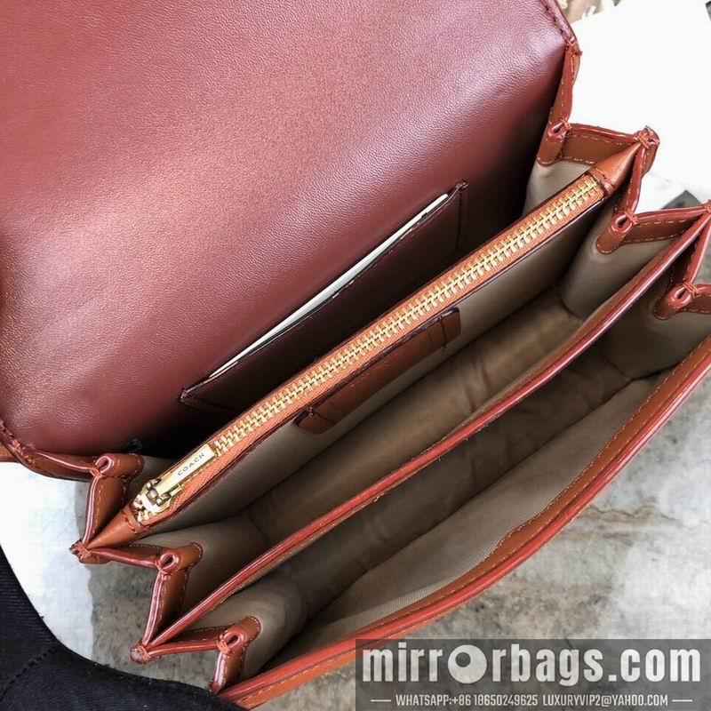 Replica Coach Bags TT61259 brown skin