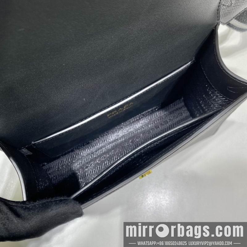 Replica Prada Bags Saffiano Monochrome 1BD317 21x14x6 ap 15