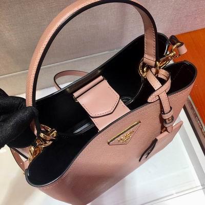 Replica Prada Bags Panier Saffiano 1BA212 22x23x13cm ap 12