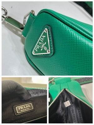 Replica Prada Bags Triangle Saffiano 2VH155 28x18x11cm ap 08