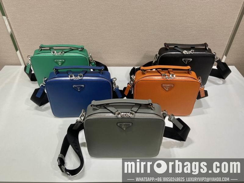 Replica Prada Bags Brique Saffiano 2VH069 22x16x6cm ap