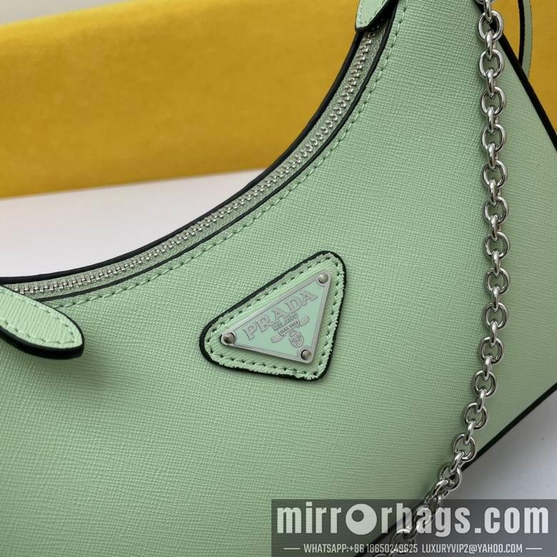 Replica Prada Bags WW1BH204绿 18X22X6.5
