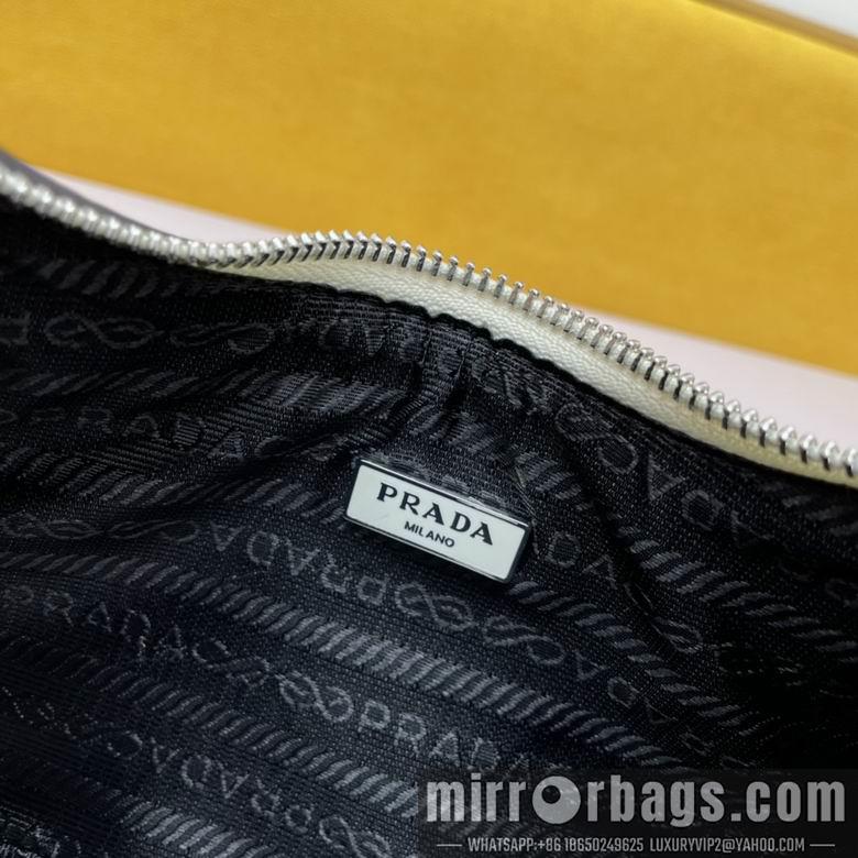 Replica Prada Bags WW1BH204白 18X22X6.5