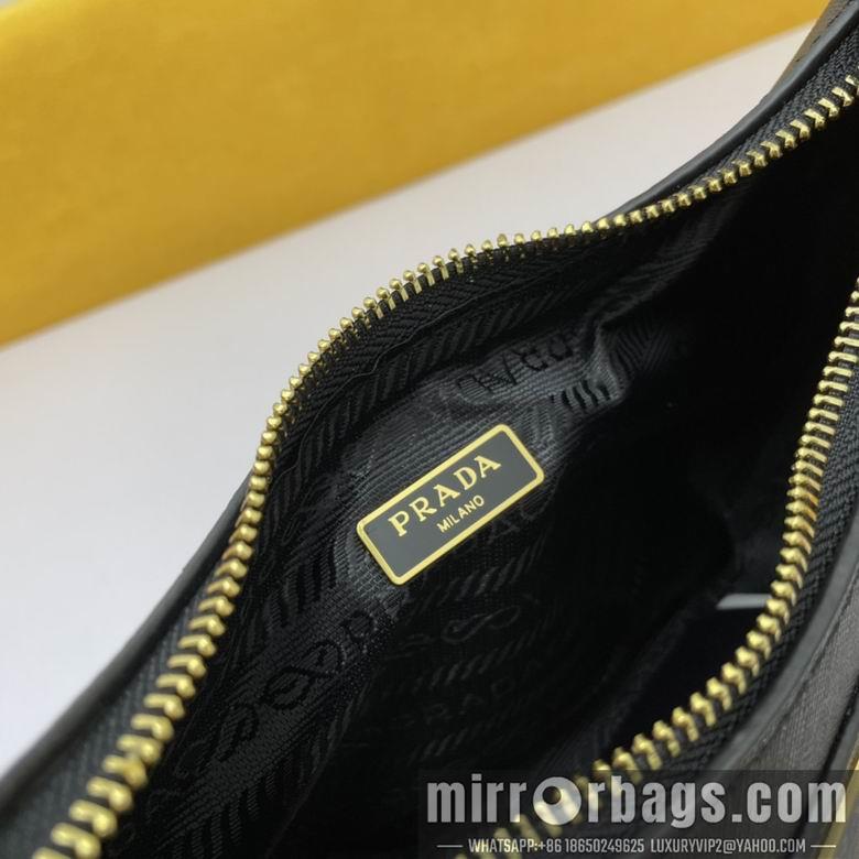 Replica Prada Bags WW1BH204黑 18X22X6.5