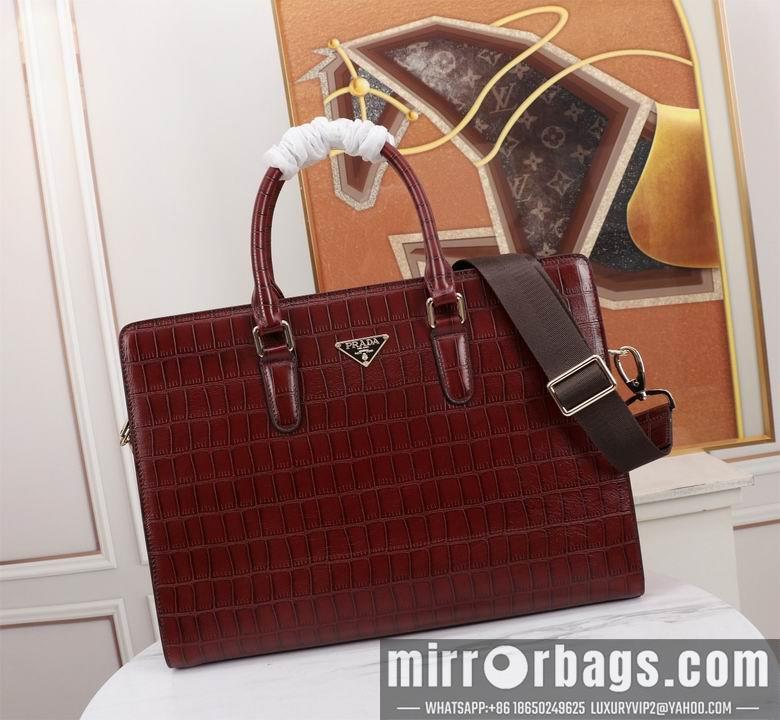Replica Prada Bags 8384-1 39X29X7cm WP 2colour