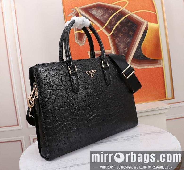 Replica Prada Bags 8384-1 39X29X7cm WP 2colour