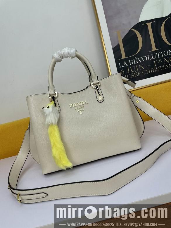 Replica Prada Bags WW5002白 30X22X13