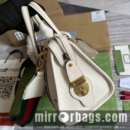 Replica Gucci Bags 1:1 Gucci 715772白皮27x18x14cm CN