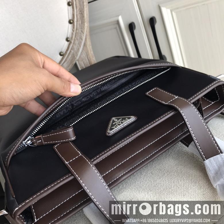Replica Prada Bags 33X34X7cm 080103 WP 2colour