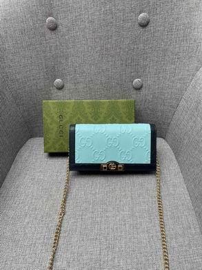 Replica Gucci Bags 1:1 WL676155海蓝 19X10X4