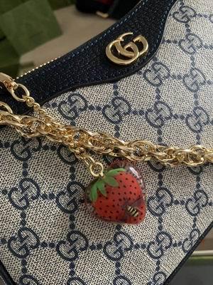 Replica Gucci Bags 1:1 GG 735132啡色 25x15.5x6cm ww