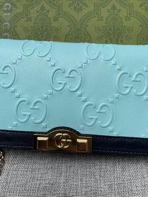 Replica Gucci Bags 1:1 WL676155海蓝 19X10X4