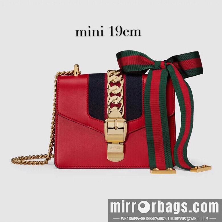 Replica Gucci Bags 1:1 431666 18.5X15X7.5cm DF 2colour